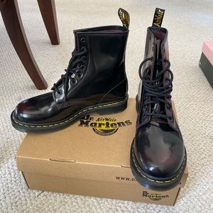 Dr. Martens Cherry Red Boots